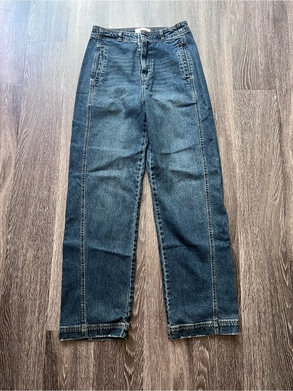 Habitual straight leg jeans with cinch at back size 4/27